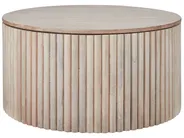 Couchtisch KIRKWOOD mit Stauraum Mangoholz Hellbraun_906686