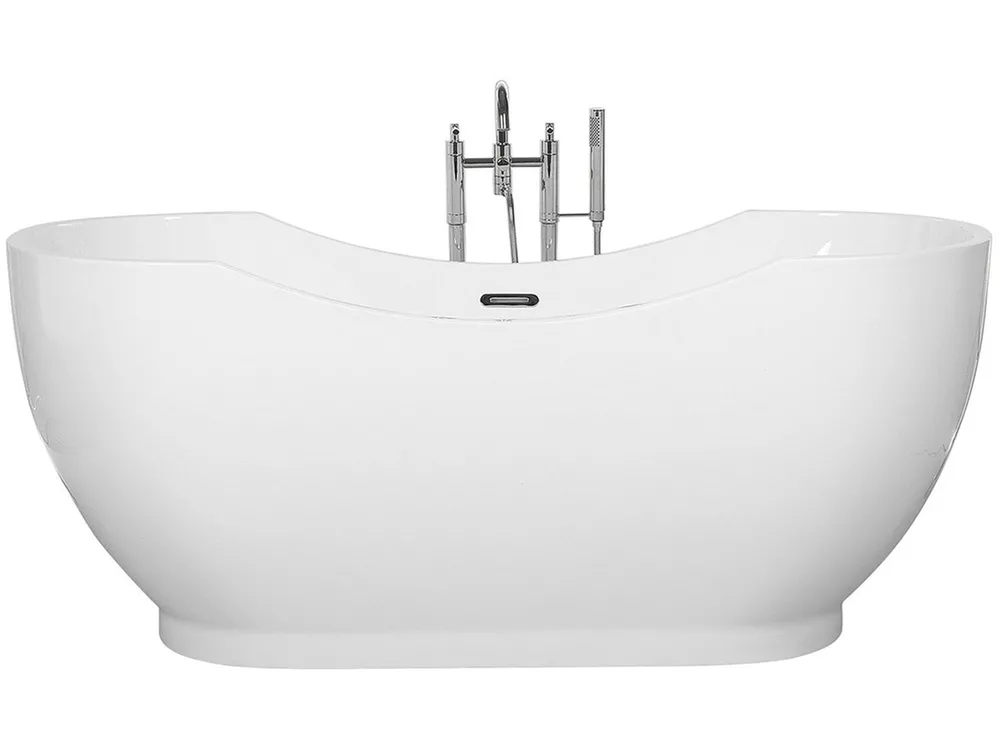 Freistehende Badewanne BAYLEY 170 x 77 cm Weiß
