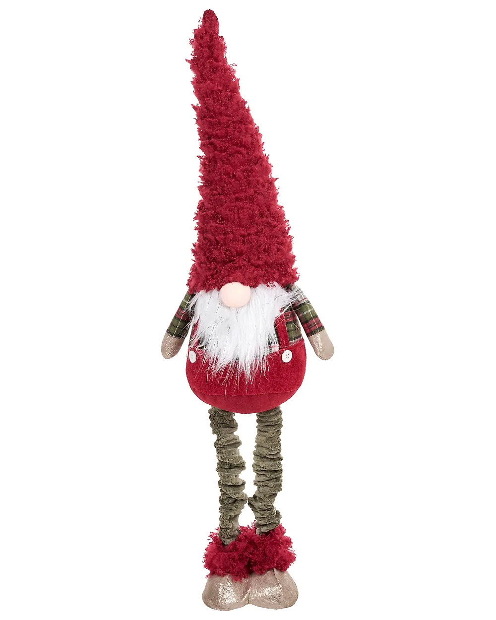 Weihnachtsdekoration 2er Set SARAMO 70/71-102 cm Zwerg Rot_1175449