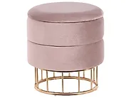 Storage Pouffe ELGIN Velvet Taupe_1186278