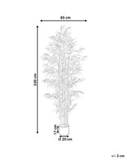 Kunstpflanze BAMBOO 220 cm Grün_901086