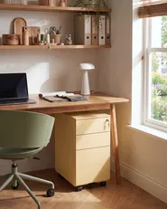 Büroschrank BOLSENA Metall Gelb_1080448