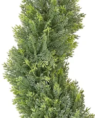 Artificial Plant CYPRESS SPIRAL TREE 126 cm Green_901122