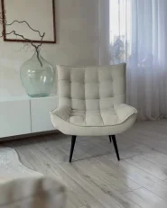 Armchair ALVESTA Fabric Light Beige_1020043