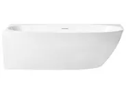 Eckbadewanne PARNAIBA 170 x 80 cm Weiß rechtsseitig_1017373