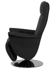 Relaxfauteuil PRIME inclusief voetensteun Kunstleer Zwart_709144