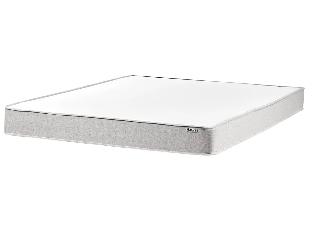 Boxspringbett Stoff COUNTESS 140 x 200 cm Hellgrau_1054544