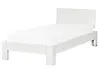 Bett mit Lattenrost Kiefernholz ROYAN 90 x 200 cm Weiß