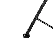 Bistro Set klappbar CASARIO Metall Schwarz_920008