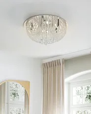 Chandelier DORNAS Crystal Silver_921467