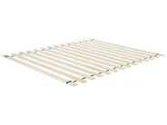 Bed Wood CHAMPAGNAT 160 x 200 cm (EU King Size) White_960476
