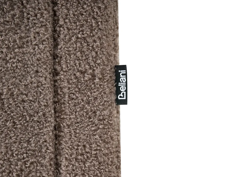 Ottoman Bed without Headboard DINAN Boucle Taupe 90 x 200 cm (EU Single)_1065121