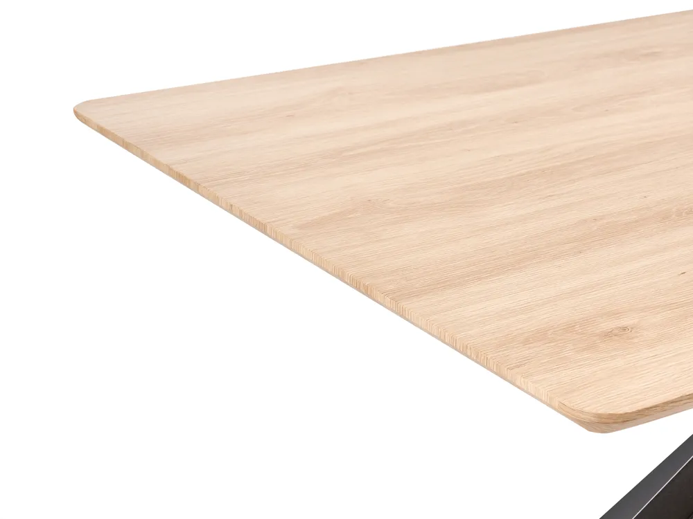 Dining Table SPECTRA Light Brown 140 cm 90 cm_1116484