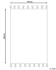 Kinderteppich ZAYSAN Rosa 140 x 200 cm Baumwolle_907000
