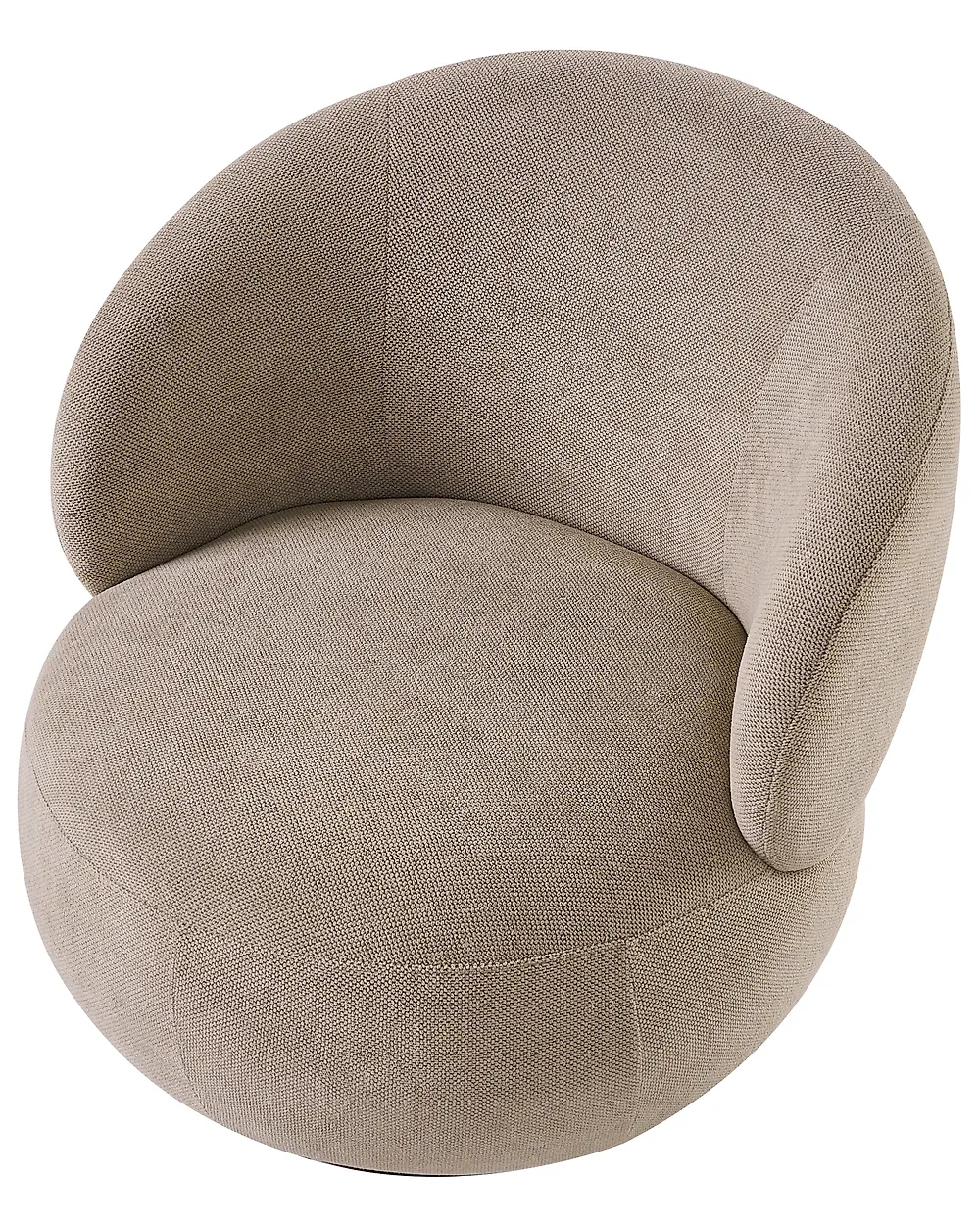 Swivel Armchair VAMMALA Taupe_1164577