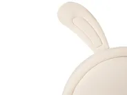 Kids Bed Rabbit Velvet LALLIAS 90 x 200 cm (EU Single) Beige_1044350