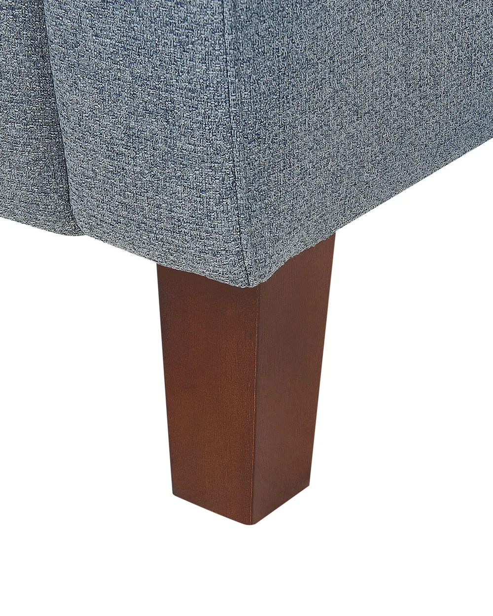 Recliner Chair EGERSUND with Footrest Fabric Dark Blue_896466