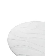 Teppich SELVORI Cremeweiß ø 160 cm_1123946