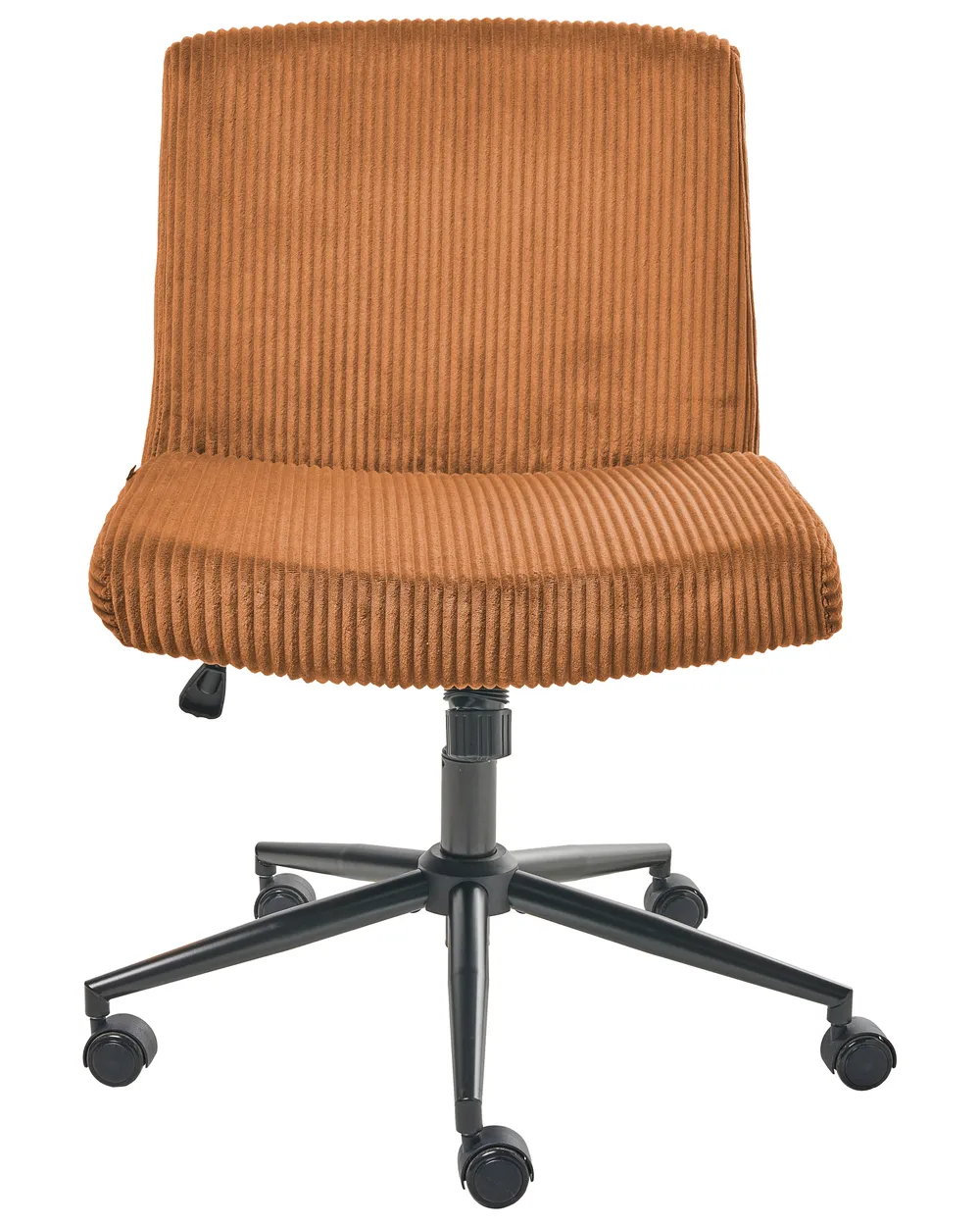 Desk Chair GEDDES Corduroy Golden Brown_1010173
