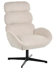 Drehsessel AALBORG Stoff Hellbeige_1165122