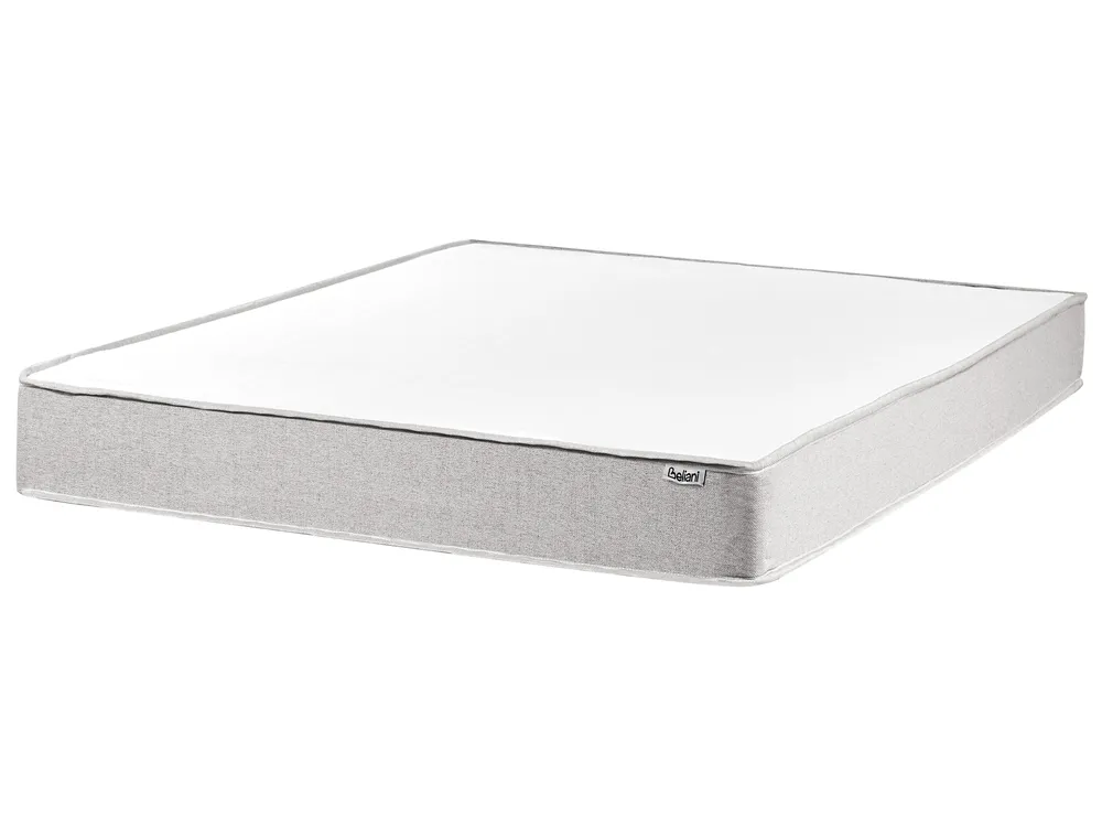 Divan Bed without Headboard Fabric COUNTESS 120 x 200 cm (EU Small Double) Light Grey_1054395