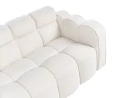 Sofa 2-Sitzer UTANA Bouclé Cremeweiß_1057368