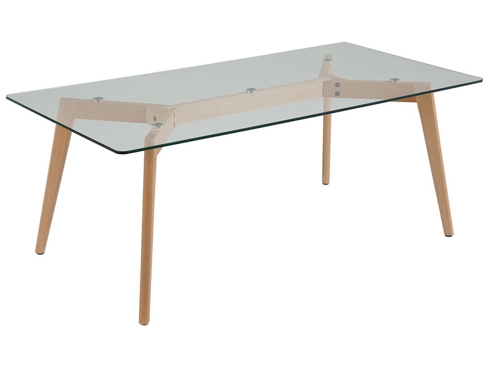 Table basse HUDSON Verre Transparent