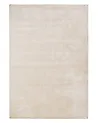 Teppich GESI Hellbeige 140 x 200 cm Viskose