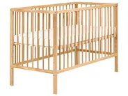 Babybett Kiefernholz BELENGER 60 x 120 cm Hellbraun_1004312