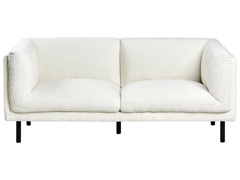 Living Room Set 5 Seater VORGOD Boucle Off-White_996225