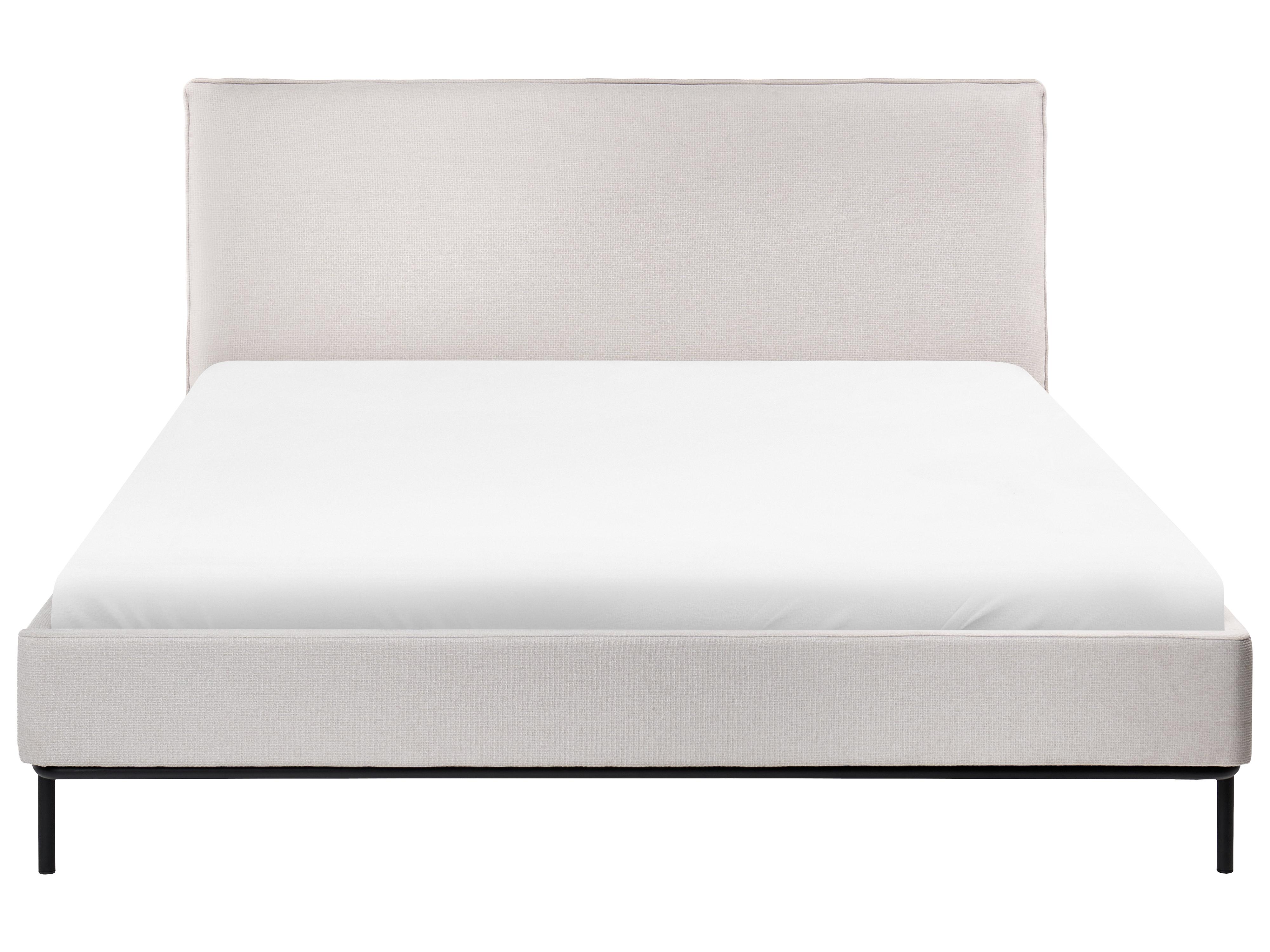 Bed Fabric CORIO 160 x 200 cm (EU King Size) Light Beige_1099103