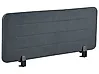 Schreibtischtrennwand ZIGGY 120 x 40 cm Dunkelgrau