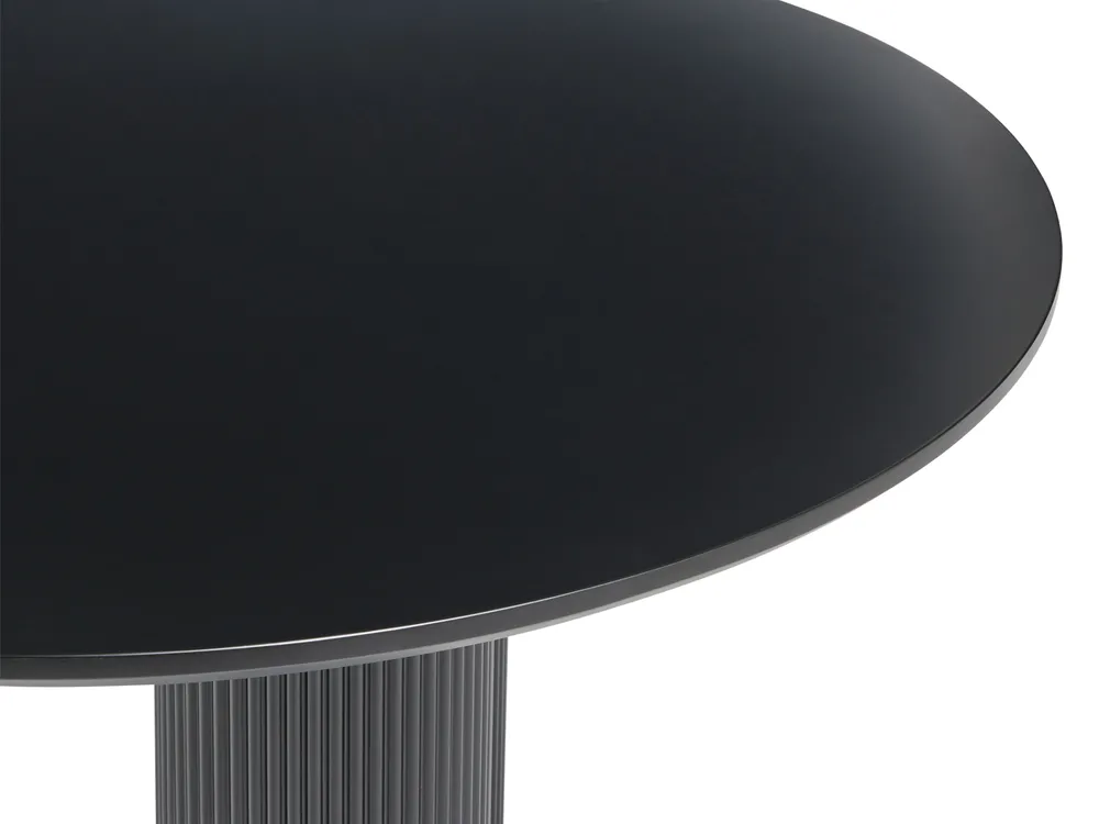 Esstisch TULEMALU Schwarz 120 cm 120 cm_1090618