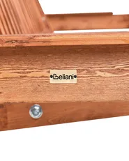Hollywoodschaukel FICARELLA Lärchenholz Braun_967234