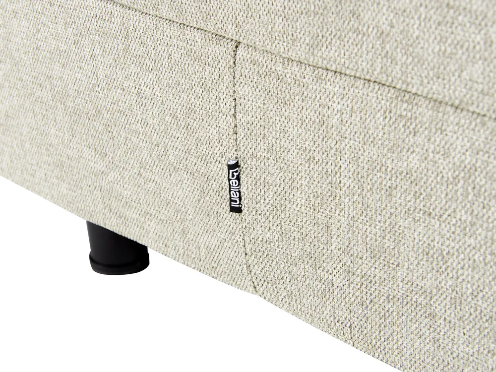 Bett verstellbar Stoff DUKE II 180 x 200 cm Beige_989045