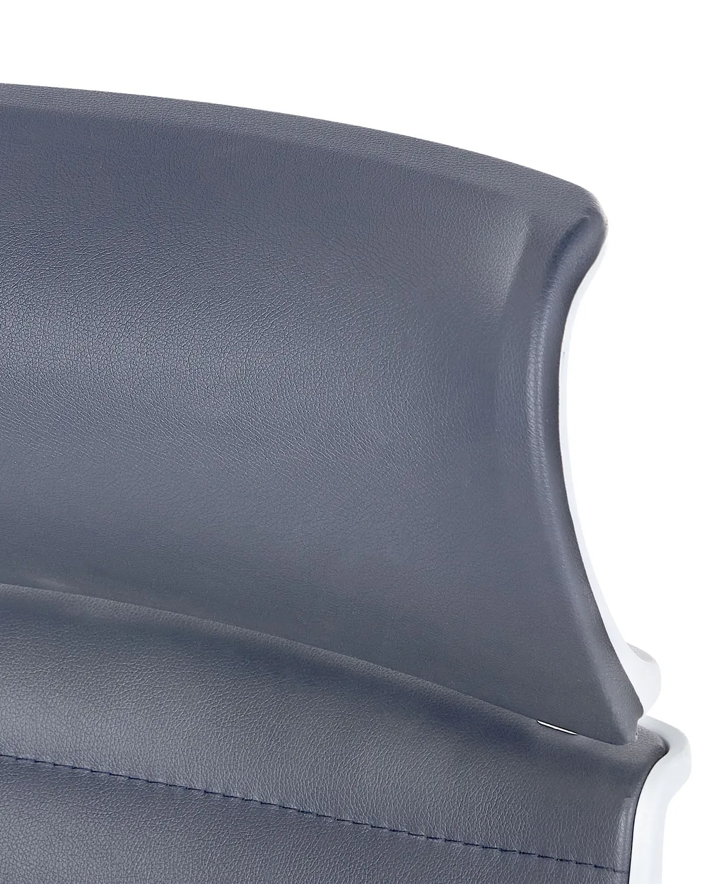 Office Chair LEADER Faux Leather Grey_860998