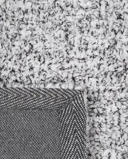 Zottelteppich DEMRE Grau 80 x 150 cm_683483