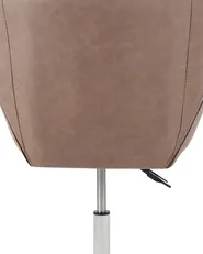 Desk Chair NEWDALE Faux Leather Light Brown_934250