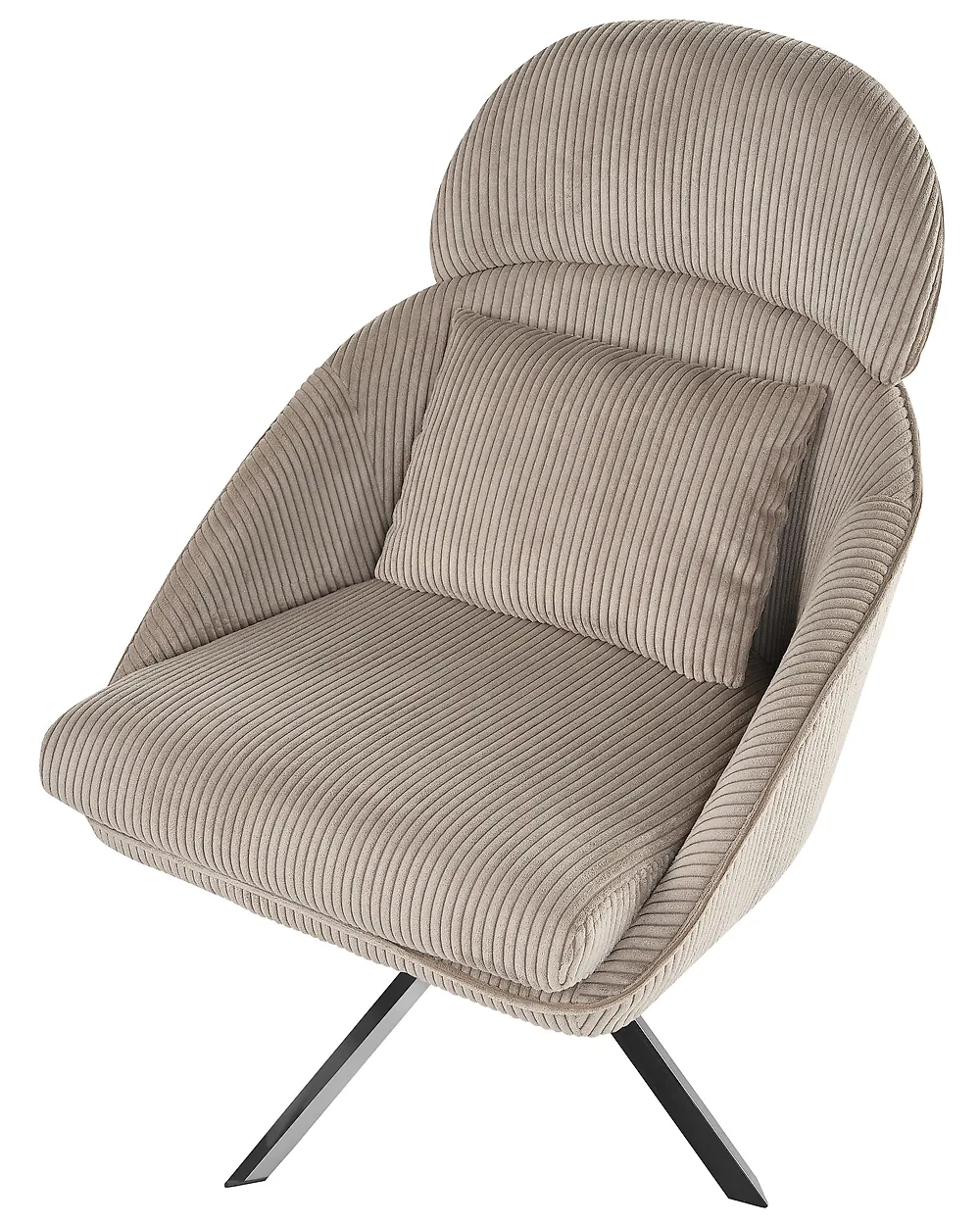 Drehsessel STORVORDE Cord Taupe_1165219