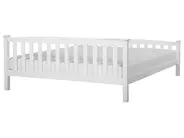Bed Pine Wood GIVERNY 180 x 200 cm (EU Super King) White_754647