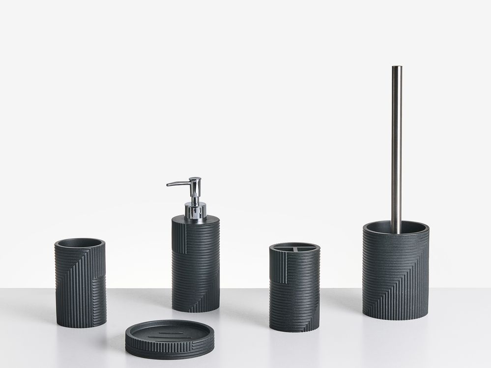 Badaccessoires Set 5-teilig SEPAHUA Schwarz