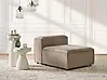 Sesselmodul ARDAL Cord Hellbraun