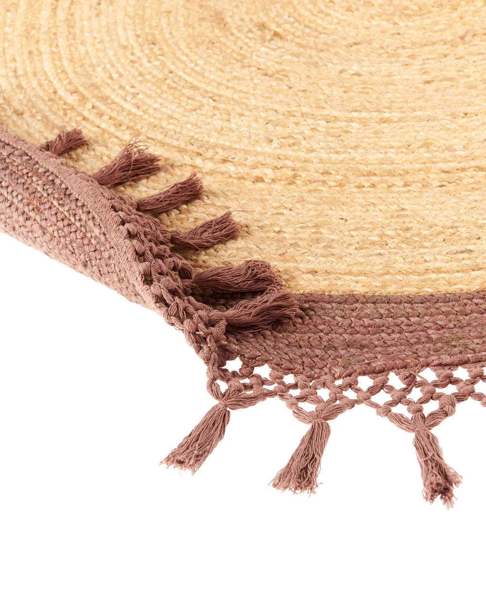 Teppich MARTS Braun ø 140 cm Jute_958806