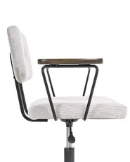 Desk Chair ALGERITA Fabric Light Grey_1024912