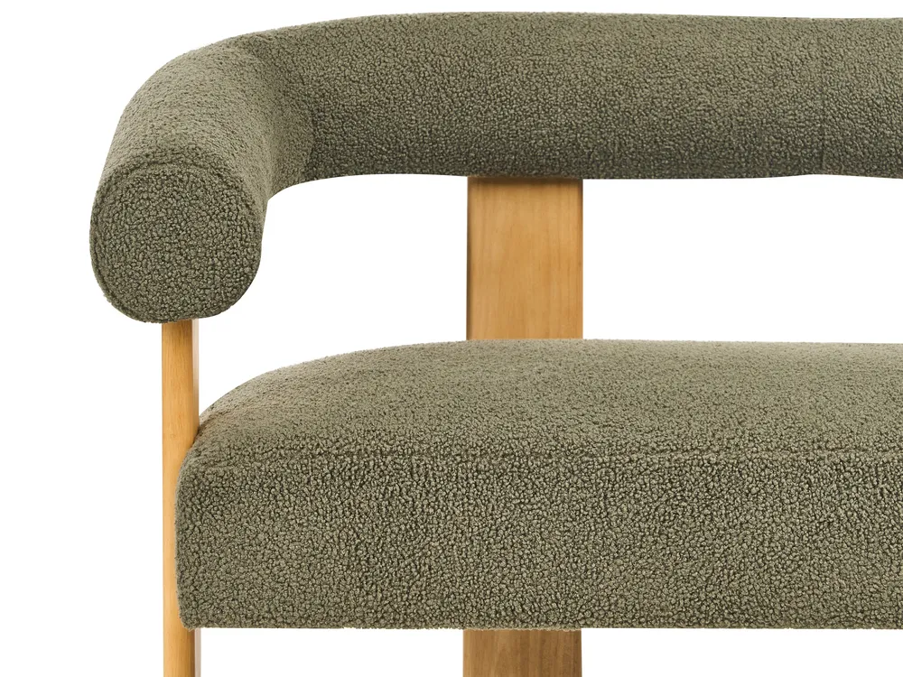 Sofa Set ILBRO Bouclé Grün / Hellbraun_984988