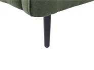 Linksseitige Chaiselongue CHEVANNES Bouclé Dunkelgrün_877229