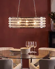 Pendant Lamp CAVONE Crystal Silver_1153718
