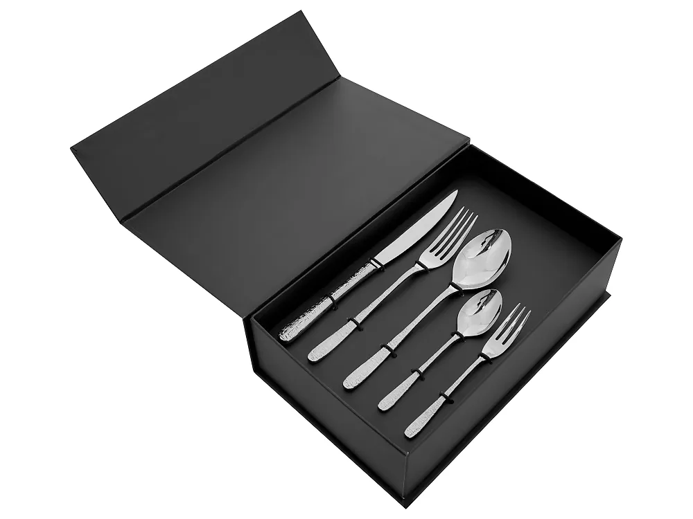 Besteckset 30-teilig CORZETTI Silber_1183447