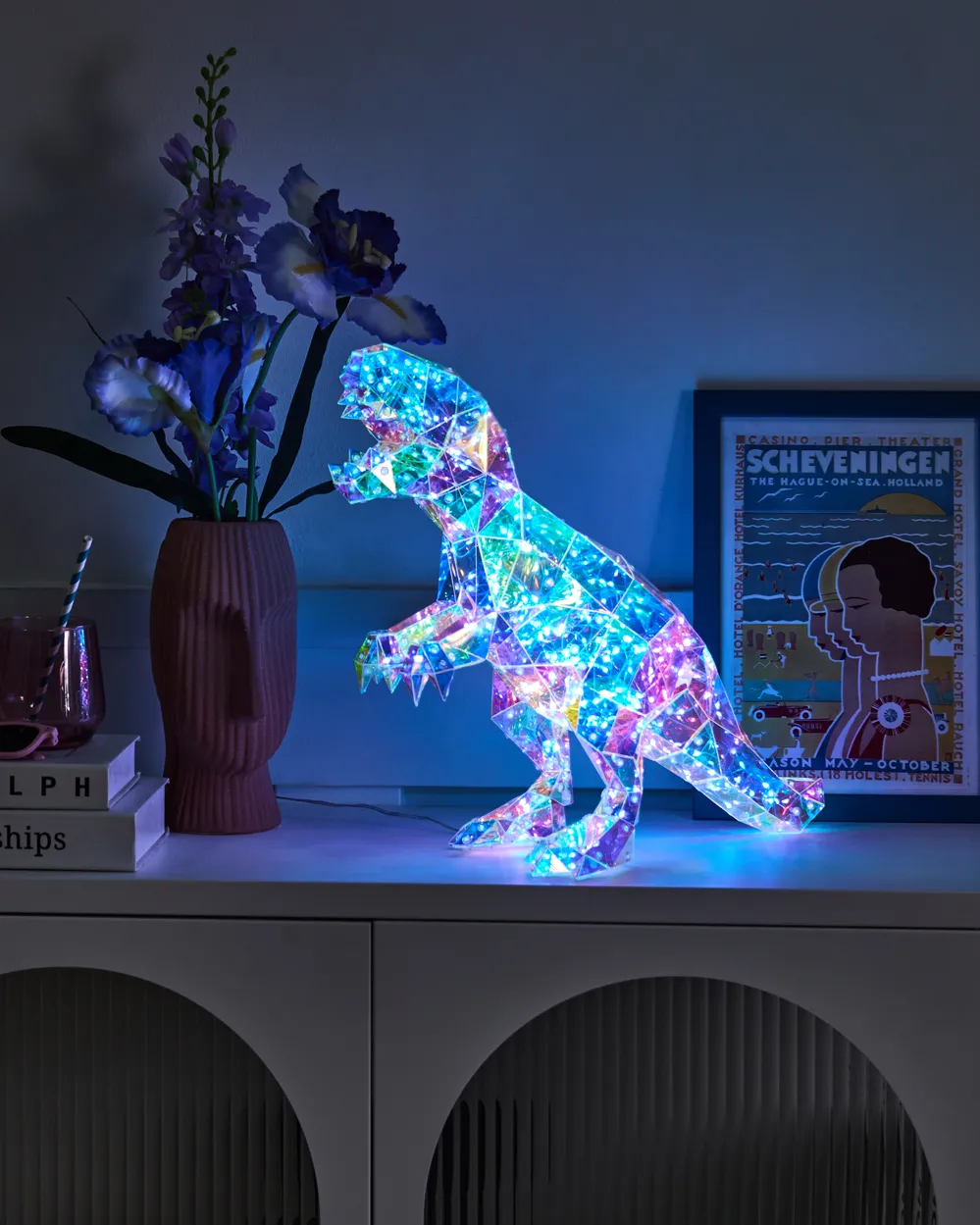 LED Dekoration Dinosaurier TARJANEX Bunt