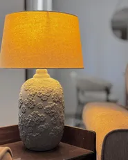 Table Lamp FERREY Ceramic Grey_1001543